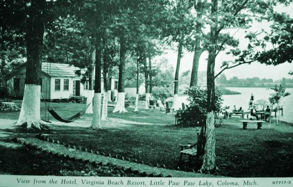 Virginia Beach Resort Little Paw Paw Lake Coloma (newer photo)